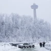 Băng tuyết bao phủ thành phố Ontario, Canada ngày 30/12/2017. (Ảnh: THX/TTXVN)