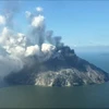 Núi lửa trên đảo Kadovar phun trào vào ngày 6/1 vừa qua. (Nguồn: Reuters)