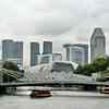 Một quận tài chính ở Singapore. (Ảnh: AFP/TTXVN)