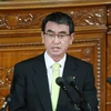 Ngoại trưởng Nhật Bản Taro Kono. (Ảnh: AFP/TTXVN)