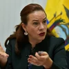 Ngoại trưởng Ecuador Maria Fernanda Espinosa. (Ảnh: AFP/TTXVN)