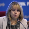 Chủ tịch Ủy ban Bầu cử Trung ương Nga (CEC) Ella Pamfilova. (Ảnh: AFP/TTXVN)