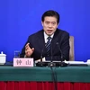 Bộ trưởng Thương mại Trung Quốc Chung Sơn. (Ảnh: THX/TTXVN).