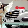 Một mẫu xe ôtô của Great Wall Motors trưng bày tại Triển lãm ô tô Thượng Hải của Trung Quốc. (Ảnh: AFP/TTXVN)