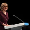 Bộ trưởng Nội vụ Anh Amber Rudd. (Ảnh: AFP/TTXVN)