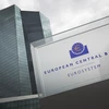Trụ sở Ngân hàng Trung ương châu Âu (ECB) ở Frankfurt/Main của Đức. (Ảnh: AFP/TTXVN)