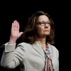 Giám đốc CIA được đề cử Gina Haspel tại phiên điều trần trước Ủy ban Tình báo Thượng viện Mỹ ở Washington DC ngày 9/5 vừa qua. (Ảnh: THX/TTXVN)