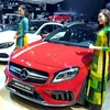 Các mẫu xe mới của 13 thương hiệu ôtô danh tiếng được trưng bày và giới thiệu tại Triển lãm ôtô quốc tế Việt Nam 2017. (Ảnh: Thế Anh/TTXVN)