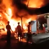 Cà Mau: Hỏa hoạn trong đêm thiêu rụi 5 căn nhà ở thị trấn Sông Đốc