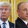 Tổng thống Mỹ Donald Trump và Tổng thống Nga Vladimir Putin. (Ảnh: EPA/TTXVN)