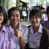 Học sinh trung học ở Thái Lan. (Nguồn: monkeyabroad)