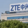 Trụ sở ZTE ở Thượng Hải của Trung Quốc. (Ảnh: AFP/TTXVN)