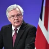 Bộ trưởng phụ trách vấn đề Anh rời khỏi Liên minh châu Âu (EU) của Anh David Davis. (Ảnh: AFP/TTXVN)