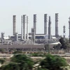 Toàn cảnh một nhà máy lọc dầu ở cảng Jubail của Saudi Arabia. (Ảnh: AFP/TTXVN)