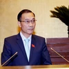 Chủ nhiệm Ủy ban Kinh tế của Quốc hội Vũ Hồng Thanh. (Ảnh: Nguyễn Dân/TTXVN)