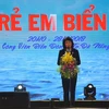 Phó Chủ tịch nước Đặng Thị Ngọc Thịnh phát biểu tại chương trình. (Ảnh: Đinh Văn Nhiều/TTXVN)