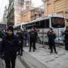 Cảnh sát Thổ Nhĩ Kỳ tuần tra tại Istanbul. (Ảnh: AFP/TTXVN)