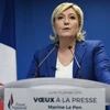 Lãnh đạo của đảng cực hữu Mặt trận Quốc gia Pháp Marine Le Pen. (Ảnh: AFP/TTXVN)