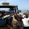 Một tàu chở khách ở CHDC Congo. (Nguồn: Reuters)