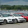 Các mẫu xe Volkswagen. (Ảnh: AFP/TTXVN)