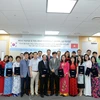 Học viên là giảng viên Học viện Báo chí và Tuyên truyền cùng đại diện một số cơ quan báo chí đã tham dự khóa học. (Ảnh: Quỳnh Hoa/Vietnam+)