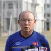 Huấn luyện viên Park Hang Seo. (Ảnh: Hoàng Linh/TTXVN)