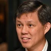 Bộ trưởng Thương mại và Công nghiệp Singapore Chan Chun Sing. (Ảnh: AFP/TTXVN)