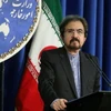 Người phát ngôn Bộ Ngoại giao Iran Bahram Qassemi phát biểu trong cuộc họp báo tại Tehran. (Ảnh: IRNA/TTXVN)