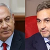 Thủ tướng Israel Benjamin Netanyahu và Tổng thống Paraguay Mario Abdo. (Nguồn: ynetnews)