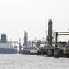 Một cơ sở sản xuất dầu mỏ thuộc đảo Khark của Iran ở ngoài khơi vùng Vịnh. (Ảnh: AFP/TTXVN)