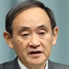Chánh văn phòng Nội các Nhật Bản Yoshihide Suga. (Ảnh: AFP/TTXVN)