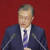 Tổng thống Hàn Quốc Moon Jae-in. (Ảnh: Yonhap/TTXVN)