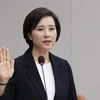 Bà Yoo Eun-hye, Phó Thủ tướng phụ trách các vấn đề xã hội kiêm Bộ trưởng Bộ Giáo dục Hàn Quốc. (Ảnh: Yonhap/TTXVN)