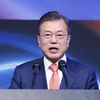 Tổng thống Hàn Quốc Moon Jae-in. (Ảnh: Yonhap/TTXVN)