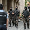 Cảnh sát Thổ Nhĩ Kỳ tuần tra tại Istanbul. (Ảnh: AFP/TTXVN). 