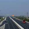 Dự án cao tốc Hạ Long-Hải Phòng có chiều dài toàn tuyến 25km. (Ảnh: Huy Hùng/TTXVN)