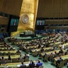 Toàn cảnh một phiên họp củ Đại hội đồng Liên hợp quốc tại New York của Mỹ. (Ảnh: THX/TTXVN)