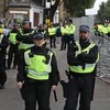 Cảnh sát Anh tại thủ đô London. (Ảnh: AFP/TTXVN)