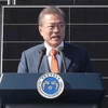 Tổng thống Hàn Quốc Moon Jae-in. (Ảnh: Yonhap/TTXVN)