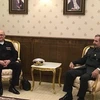 Quang cảnh cuộc họp thứ hai của một nhóm công tác về thực thi thỏa thuận liên chính phủ song phương về hợp tác quân sự Nga-Iran ở Tehran. (Nguồn: mehrnews)