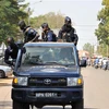 Cảnh sát Burkina Faso tuần tra tại Ouagadougou. (Ảnh: AFP/TTXVN)