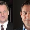 Cựu cán bộ ngoại giao Michael Kovrig (phải) và doanh nhân Michael Spavor (trái) - hai trong số các công dân Canada bị bắt giữ tại Trung Quốc. (Ảnh: BBC/TTXVN)