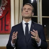 Tổng thống Pháp Emmanuel Macron phát biểu tại Paris của Pháp. (Ảnh: AFP/TTXVN)