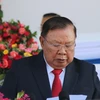 Đại tướng Ngô Xuân Lịch, Ủy viên Bộ Chính trị, Bộ trưởng Bộ Quốc phòng Việt Nam tham dự buổi lễ. (Ảnh: Xuân Tú/TTXVN)