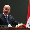 Tổng thống Iraq Barham Salih. (Nguồn: AFP/TTXVN)