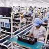 Nhà máy sản xuất điện thoại di động Samsung Việt Nam. (Ảnh: TTXVN)