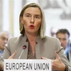 Đại diện cấp cao của EU về chính sách an ninh và đối ngoại Federica Mogherini. (Ảnh: THX/TTXVN)