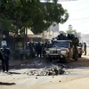 Cảnh sát Mali tuần tra tại Bamako. (Ảnh: AFP/TTXVN)