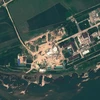 Hình ảnh do vệ tinh GeoEye cung cấp về cơ sở hạt nhân Yongbyon của Triều Tiên. (Ảnh: AFP/TTXVN)