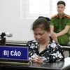 Bị cáo Nguyễn Phương Mai, nguyên Chủ tịch Hội đồng quản trị, Công ty cổ phần tư vấn kiến trúc đô thị Hà Nội) tại phiên xét xử. (Ảnh: Văn Điệp/TTXVN)
